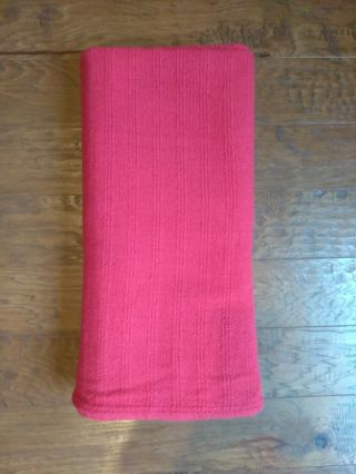 Ralph Lauren Woven Red Queen Blanket 90 