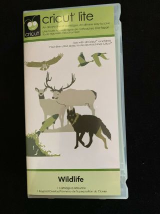 Cricut Cartridge - Wildlife - Rare And Retired