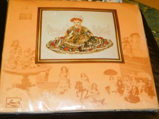 Lanarte 33393 Victorian Doll Counted Cross Stitch Embroidery Kit Rare Vintage