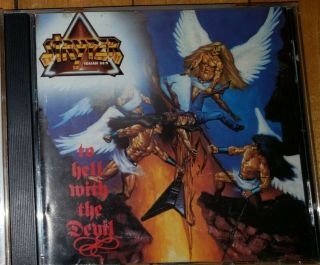 Stryper To Hell With The Devil German Cd 1st Press 1986.  Rare.