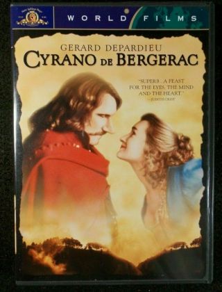 Cyrano De Bergerac - Dolby Digital - (dvd,  2004,  World Films) - Oop/rare -