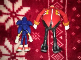 RARE Jazwares 3” Sonic The Hedgehog DR.  EGGMAN Figure Sonic Toy SEGA Set 2