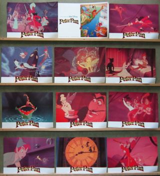 Zf21 Peter Pan Walt Disney Rare Lobby Set Spain
