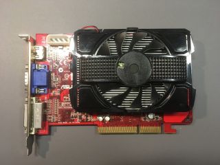 ✔ Asus Hd4650 Agp 1gb Rare Videocard With Hdmi Port