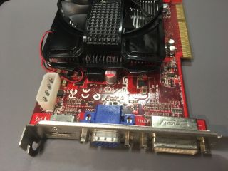 ✔ ASUS HD4650 AGP 1GB RARE videocard with HDMI port 3