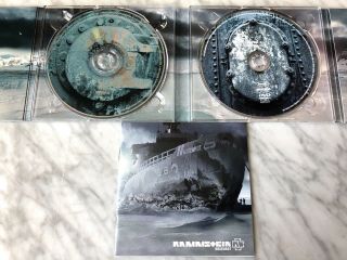 Rammstein Rosenrot Cd/dvd 2006 Limited Edition Rare Oop Emigrate Till Lindemann