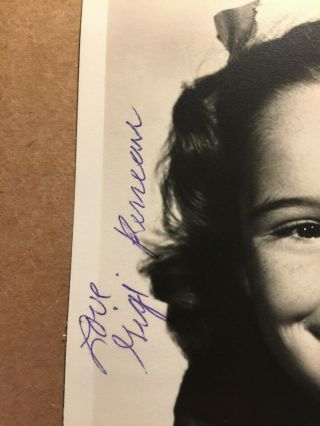 Gigi Perreau Rare Very Early Vintage Autographed Photo 40s Madame Curie 3