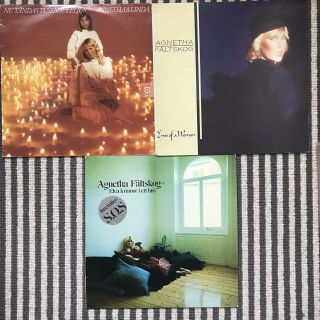 Agnetha Fältskog 3 LPs Polar Music Rare ABBA 2