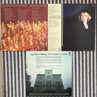 Agnetha Fältskog 3 LPs Polar Music Rare ABBA 3
