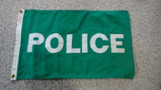 Rare Police Banner 1960 