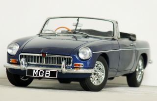 1:18 Autoart Millennium " 1969 Mgb Roadster Mkii " (pageant Blue) V - Rare 76661 Mg