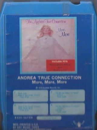 Andrea & True Connection More More More 8 - Track Tape Rare Disco Funk