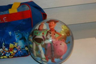 RARE Disney Toy Story Bowling Ball 10 Lbs w/ Bag 2