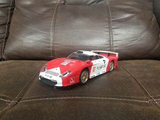 Rare Carrera Exclusiv Analog Slot Car 1/24 Scale Limited Edition Red White 17