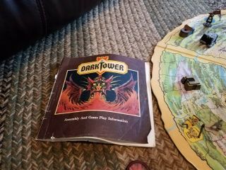 Dark Tower Board Game Incomplete No Tower 1981 Milton Bradley Fantasy Rare 4