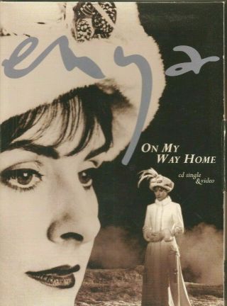 Enya - On My Way Home Box Set - Very Rare Cd Single / Vhs Tape