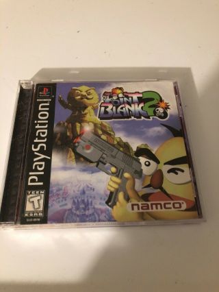 Point Blank 2 Playstation 1 - Complete Rare Video Game Ps1 Cib