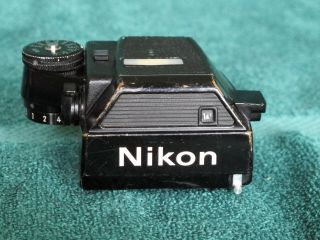 Rare Nikon Dp - 3 Metered Finder For F2 F2sb Photomic Not Perfect,  Needs Love?