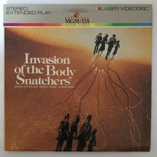 Invasion Of The Body Snatchers Rare & Oop Horror Sci - Fi Mgm/ua Stereo Laserdisc