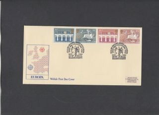 1984 Europa Veldale First Day Cover.  Rarely Seen.