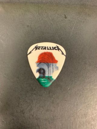 Metallica James Hetfield Miami 7/07/17 Guitar Pick - 2017 World Wired Tour Rare