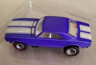 Hot Wheels Mail In Rare Exclusive 67 1967 Camaro Real Riders Blue Loose