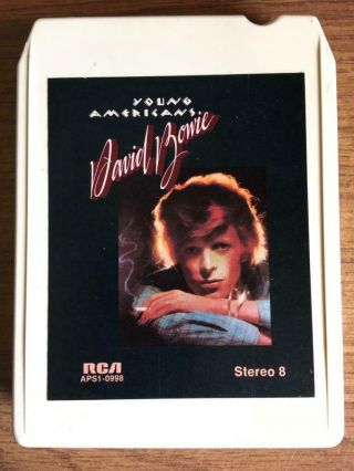 David Bowie Young Americans Rare Promo 8 Track Tape Late Nite Bargain