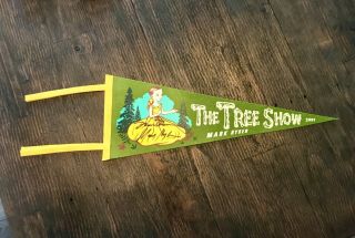 Mark Ryden 2007 Tree Show Pennant,  signed by Mark Ryden and Marion Peck RARE 3