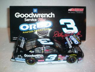 2001 DALE EARNHARDT SR VINTAGE 3 GOODWRENCH OREO COOKIE 1/24 RARE ONLY 60,  012 2