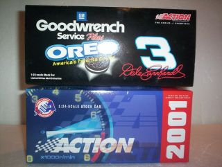 2001 DALE EARNHARDT SR VINTAGE 3 GOODWRENCH OREO COOKIE 1/24 RARE ONLY 60,  012 5