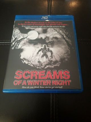 Screams Of A Winter Night Blu - Ray Rare 1979 Uncut Horror Code Red