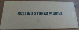 Rolling Stones Promo " Voodoo Lounge " Cardboard Mobile - Rare