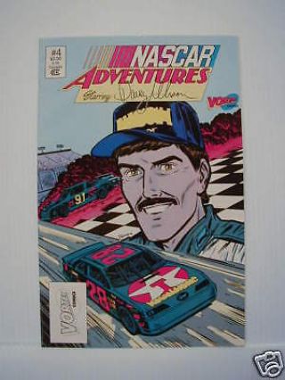 1991 Davey Allison Nascar Adventures Comic 4 Rare