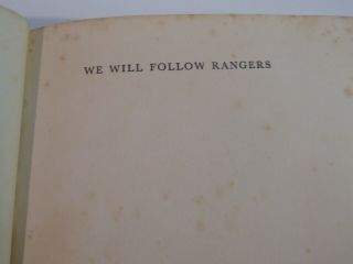 We Will Follow Rangers (Hugh Taylor - 1961) Rare Hardback Rangers Book  3