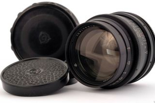 JUPITER - 9 2/85 rare Black Nikon mount INFINITY ADJUSTED 2