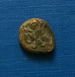 Very Rare Ancient Celtic Uncertain Bronze Coin 1st Century Bc - P523