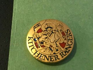 Kitchener Rangers - - - Ice Hockey Badge - - - - 1990 