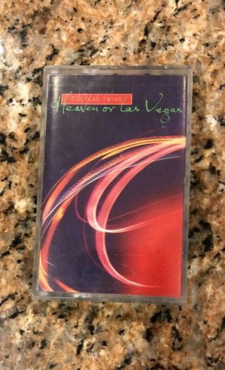 Cocteau Twins Heaven Or Las Vegas (us Cassette Tape Press 4ad) Rare