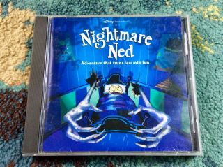 Disney Nightmare Ned Pc Game 1997 Good Rare Cd Rom Windows 95