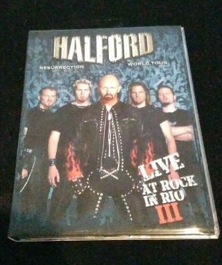 HALFORD Live at Rock In Rio III (OOP RARE 2008 DVD/CD Set) 2