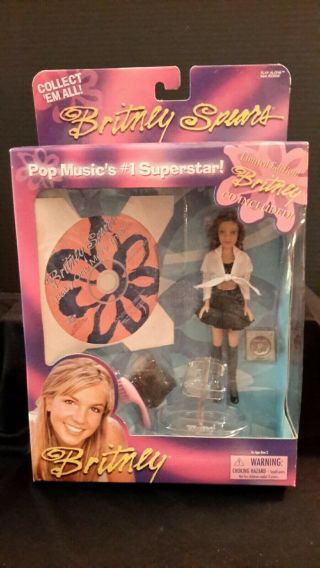 Britney Spears Play Along Doll With Cd " Baby One More Time " Rare