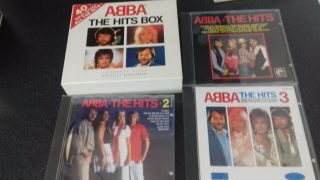 Abba The Hits Box Cd Box Set Rare