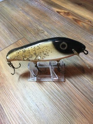 Vintage Fishing Lures Rare Crane Bait Co.  Musky Minnow Wood Bait