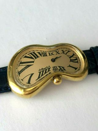 Salvador Dali Inspired Softwatch By Exaequo Watch - Rare
