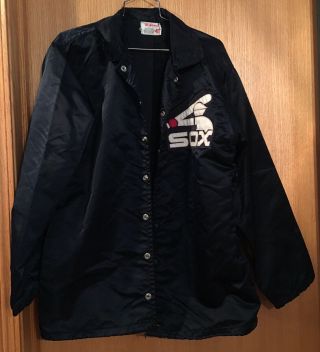 Vintage Rare Wilson White Sox Windbreaker Jacket Dark Blue Men’s Size 40