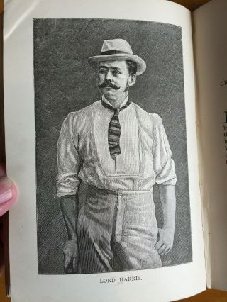 1890 Boys Own Bookshelf lll CRICKET popular handbook of game Rare 1st Edition 5