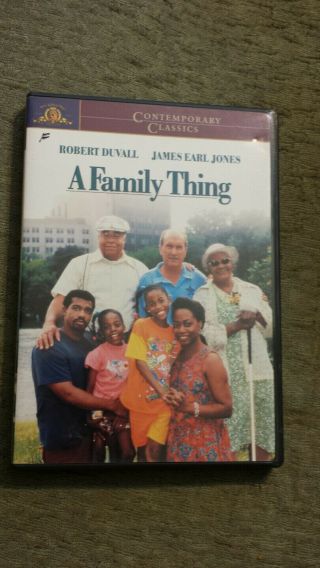 A Family Thing Dvd Rare Out Of Print Near With Art Insert Hard To Find