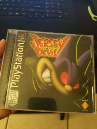 Disc Jersey Devil Ps1 (sony Playstation 1,  1998) Ps1 Rare