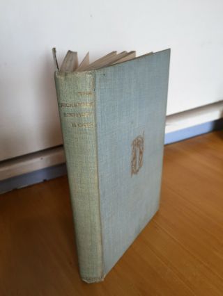 1898 The Cricketers Birthday Book By Percy Cross Standing Rare 1st Edition Vgc