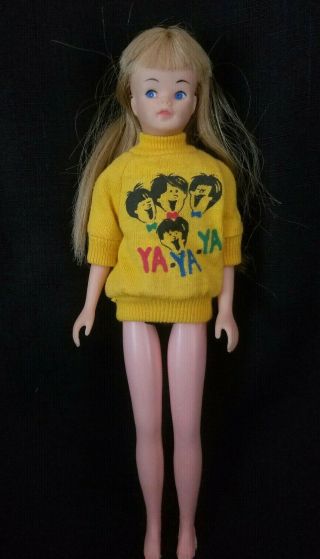 Rare.  1964 Blonde Sandy Doll With Tammy 